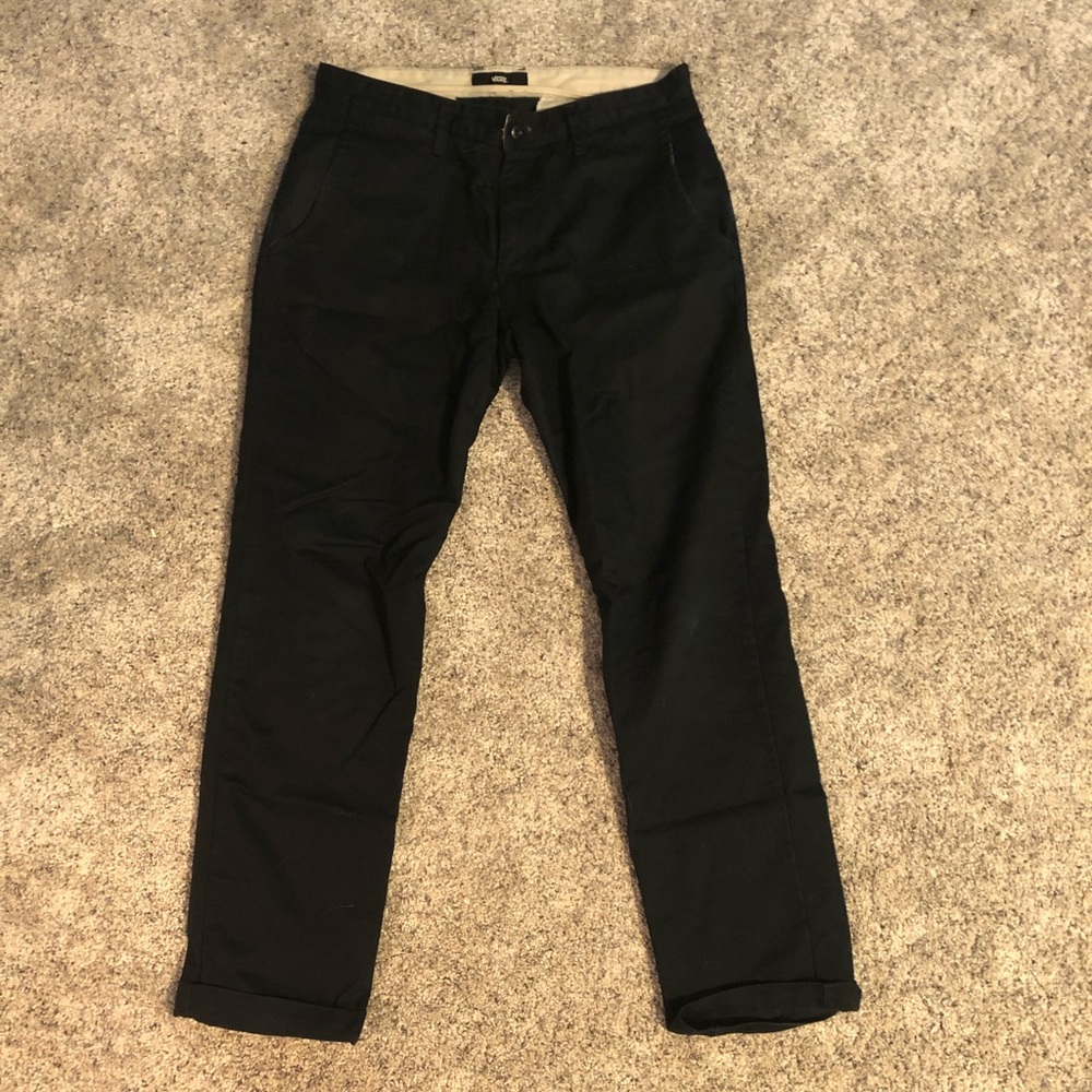 Vans Black Chino Pants